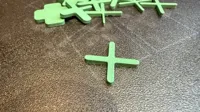 2.5 mm tile spacers — 256 mm bed (100/plate)