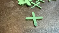 3 mm tile spacers — 256 mm bed (100/plate)