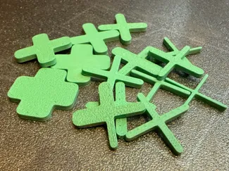 4-in-1 Tile Spacer – Multi-Width Cross, 2nd gen