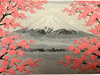 Mount Fuji Hueforge