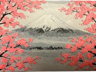 Mount Fuji Hueforge