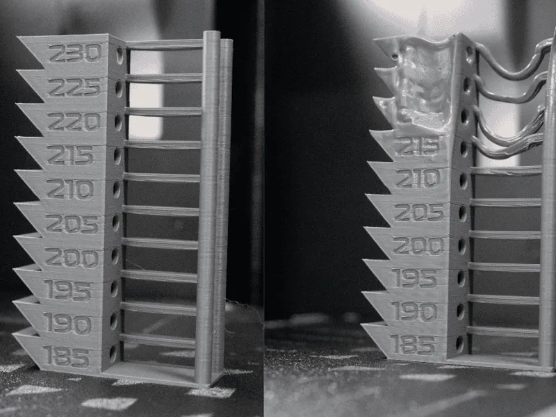 nozzle temperature test