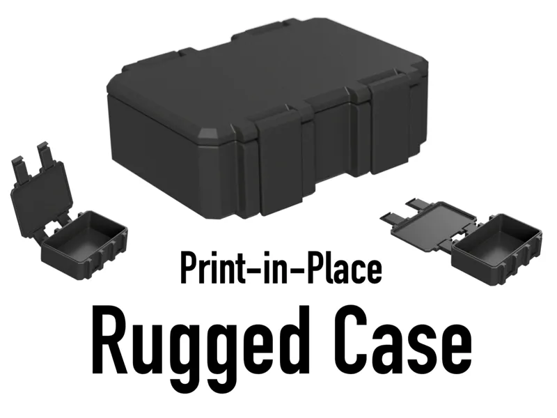 Rugged Case - Print-in-Place - Many Sizes!