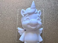 Figurine licorne joyeuse — photo 2
