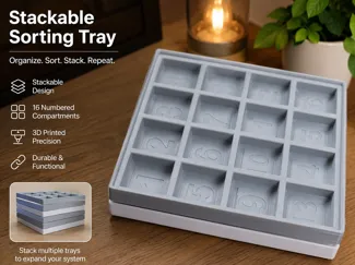 Stackable Sorting Tray