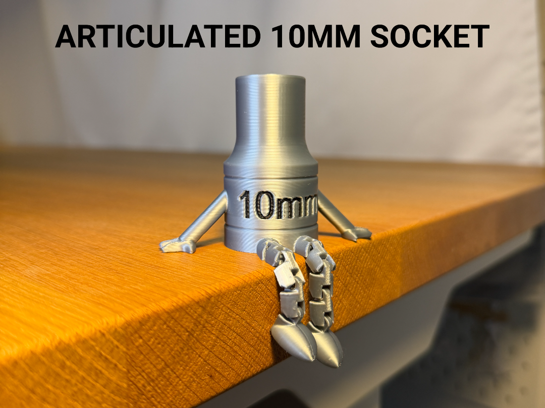 Articulated 10mm Socket Buddy
