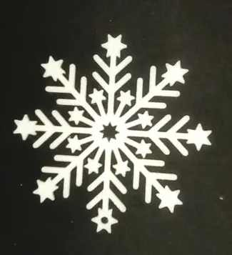 Sněhová_vločka / Snowflake