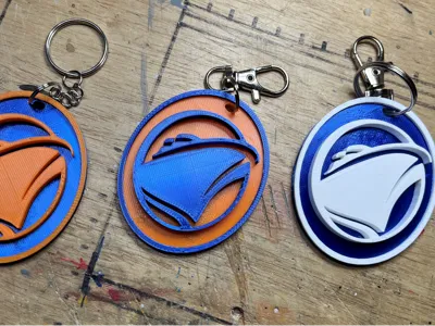 Holland America cruise line logo key chain 