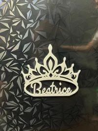 Couronne personnalisable avec prénom — photo 4