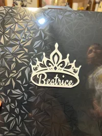 Couronne personnalisable avec prénom — photo 8