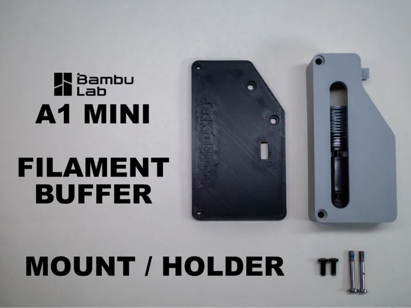 A1 Mini Filament Buffer Mount - Holder - Adapter