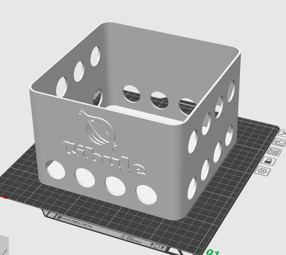 Miniatura 3 do modelo 3D Onion Storage Box