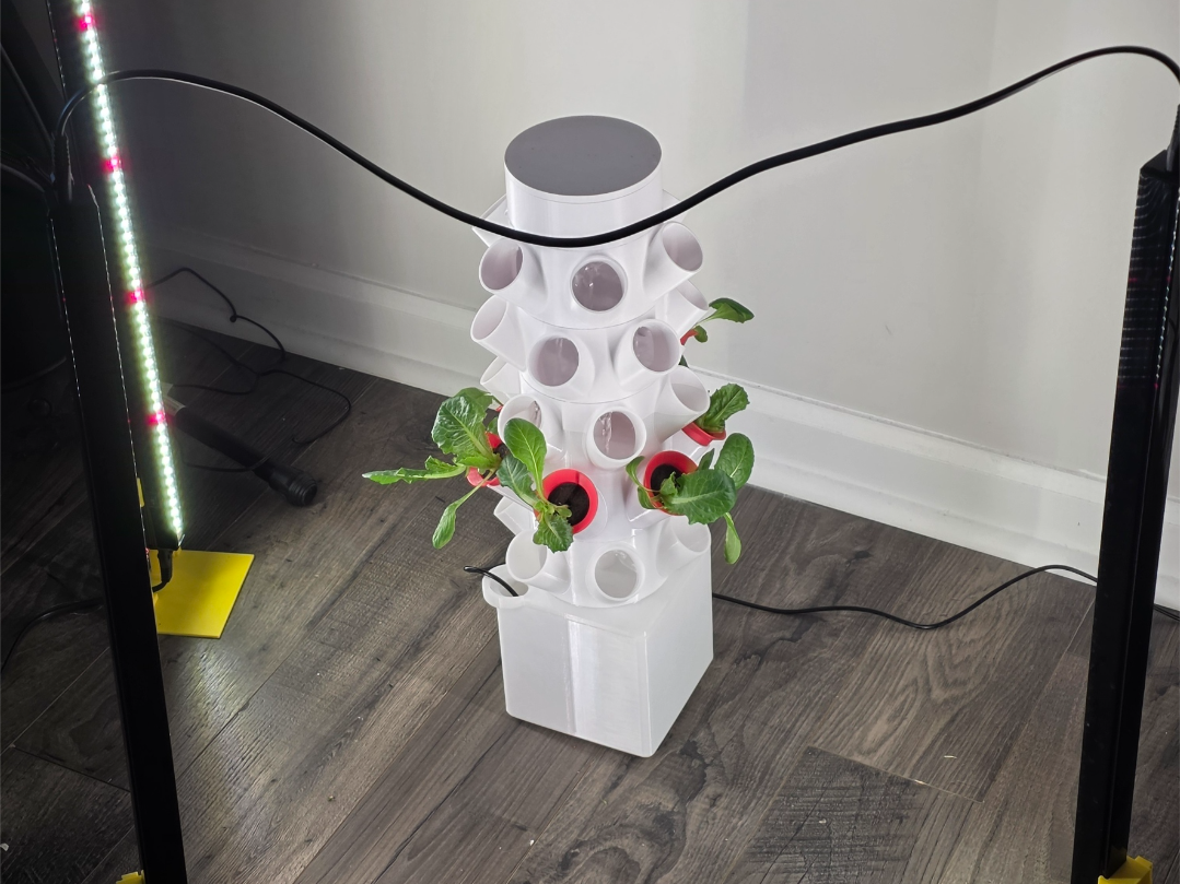 Simple Fast-Printing Hydroponics