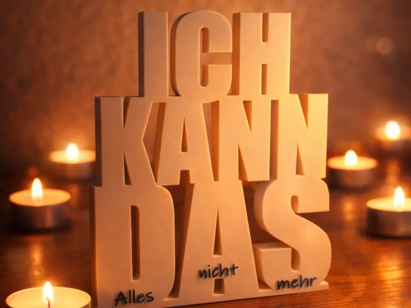Ich kann DAS - alles nicht mehr
