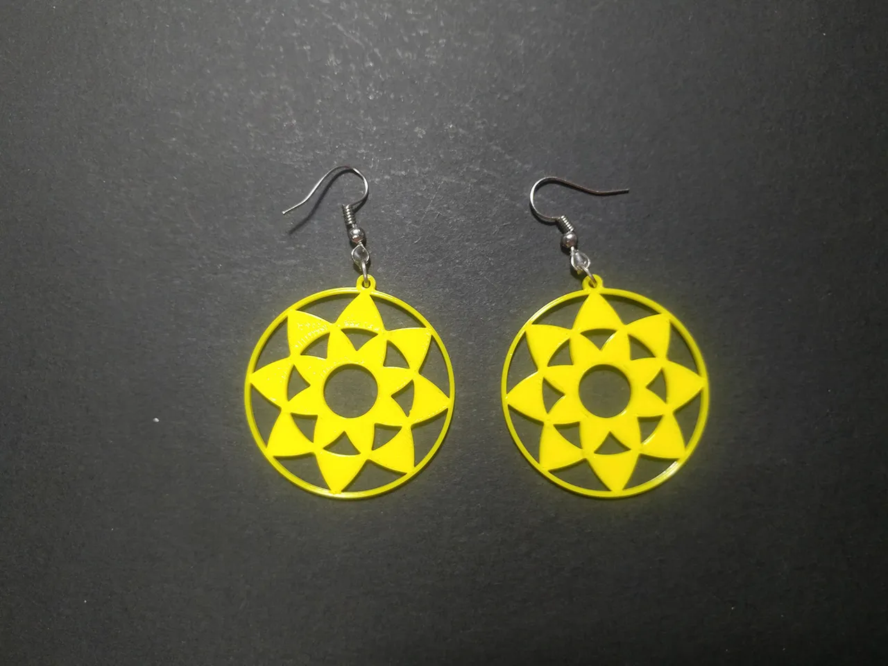 Echo Lotus Earrings view 3