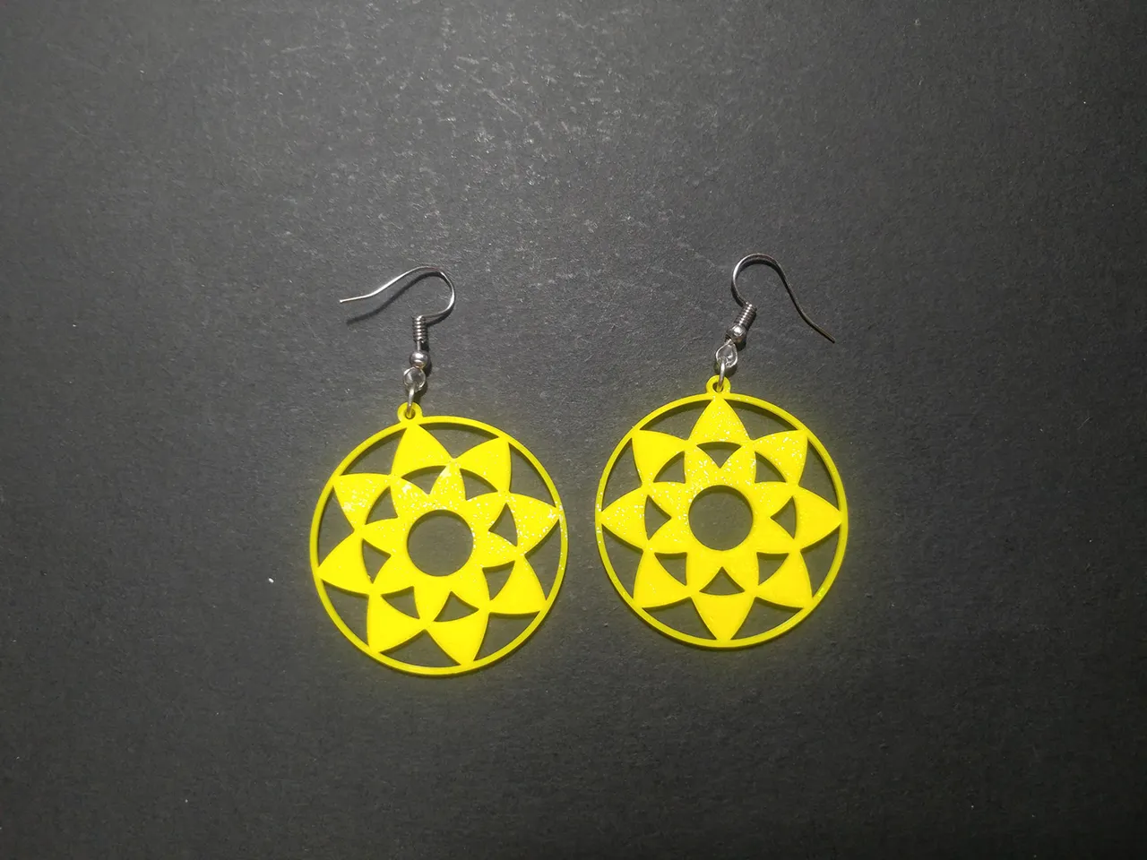 Echo Lotus Earrings view 4
