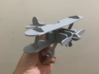 Puzzle 3D avion à assembler — photo 1