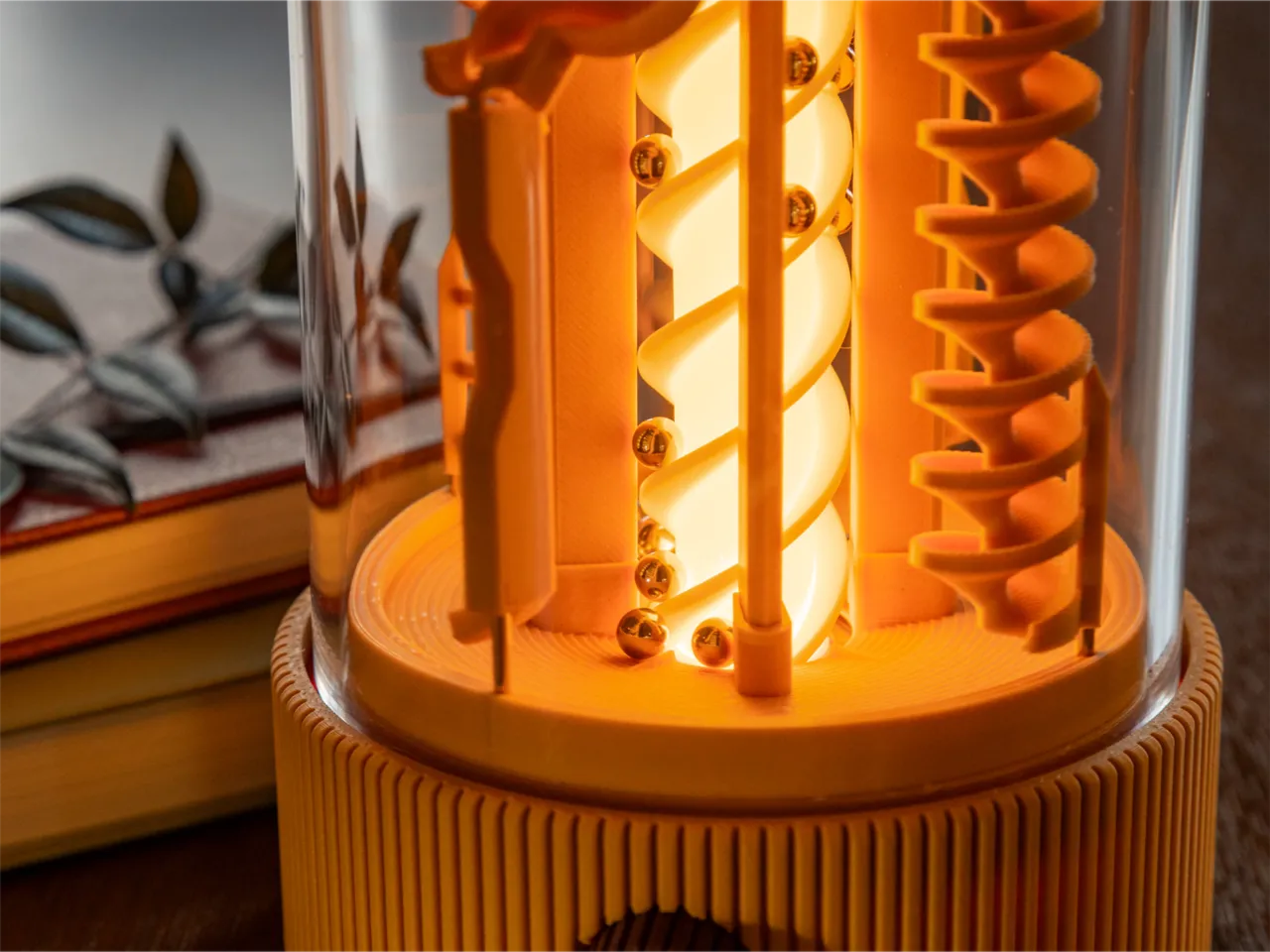 360˚ Rotating Marble Run - Enclosed with Lights view 3