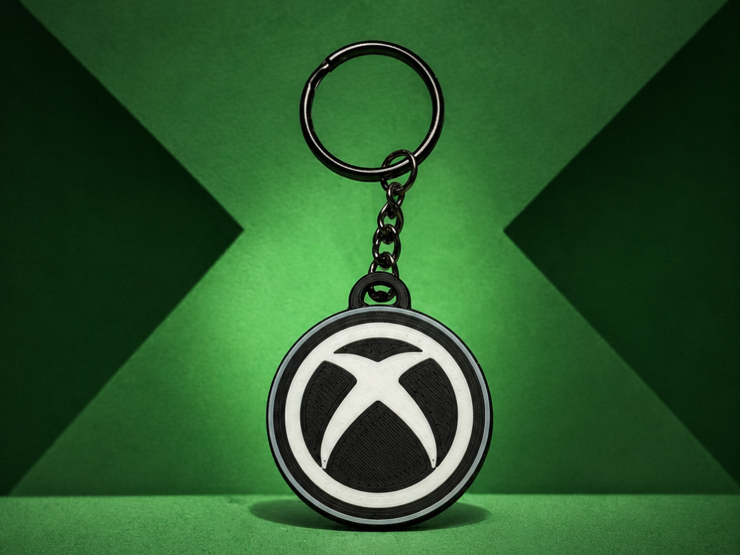 Xbox-inspired keychain