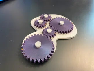 Angular and Linear Velocity Fidget -Print in Place