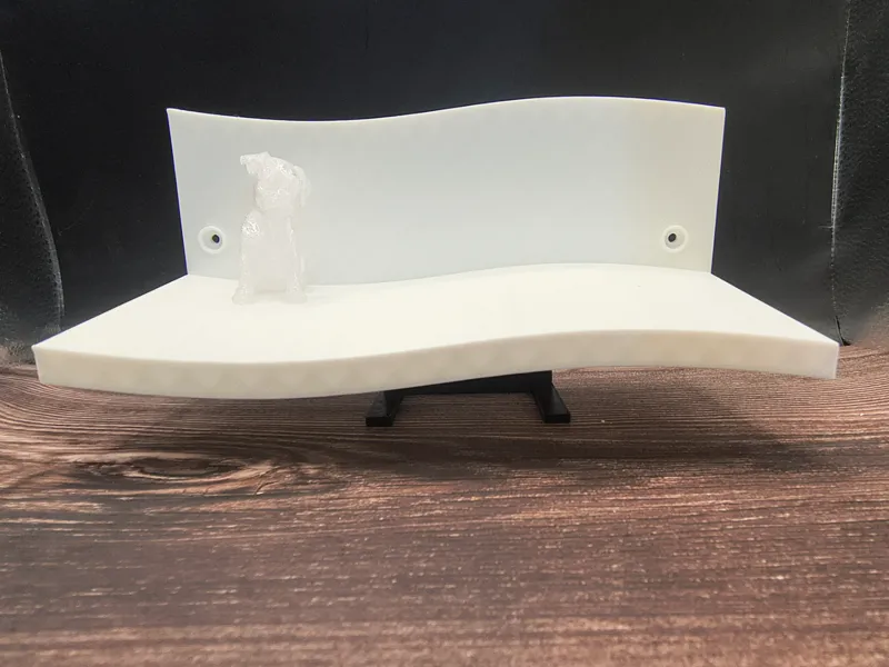 Curved Designer Wall Shelf 200mm