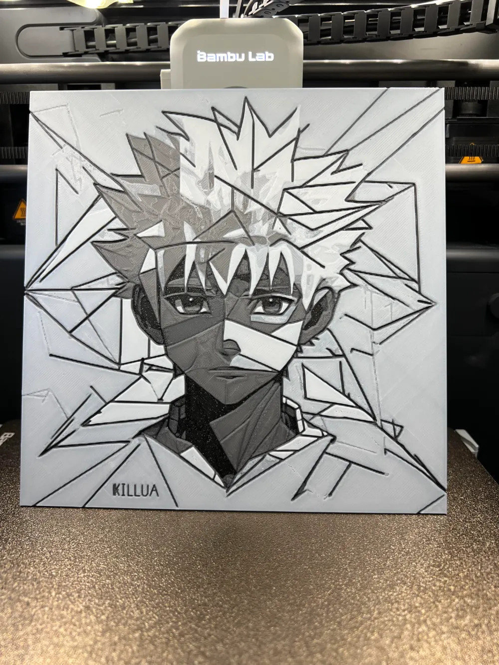 Killua Patterns Geometric Killua by K1LLA - MakerWorld