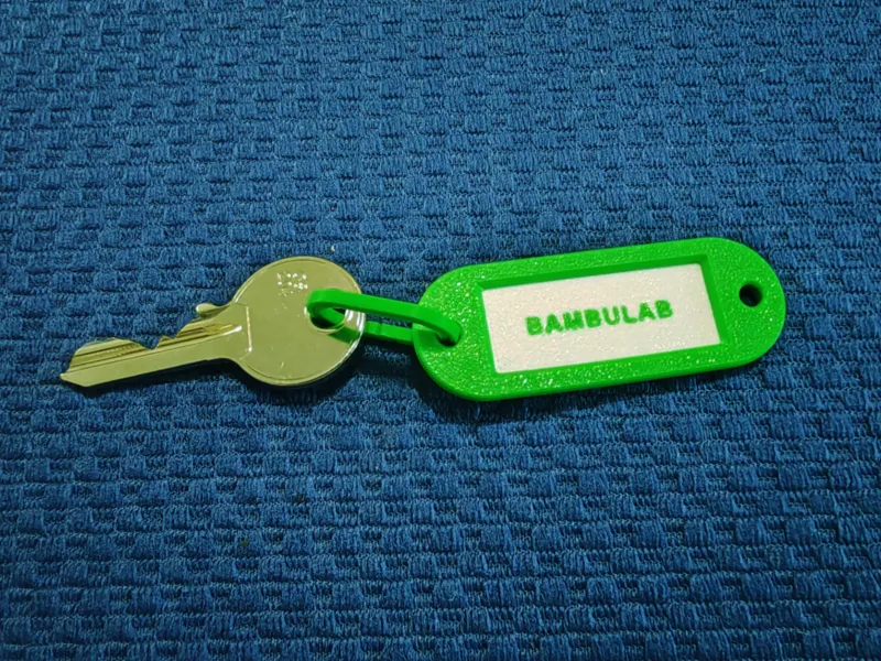 Etichetta per chiavi - Key label