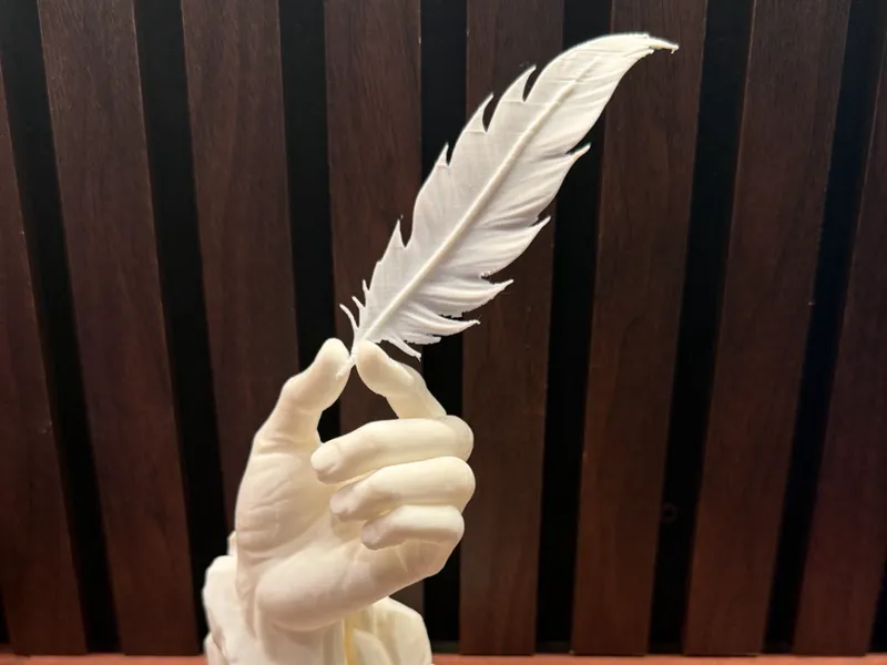 The Last Feather Sculpture
