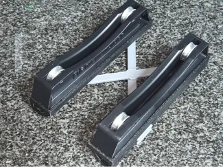 Adjustable spool holder - Roller base