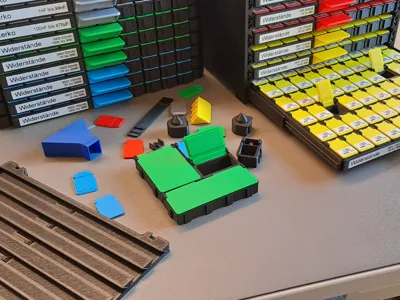 Storage Box System for SMD Components
