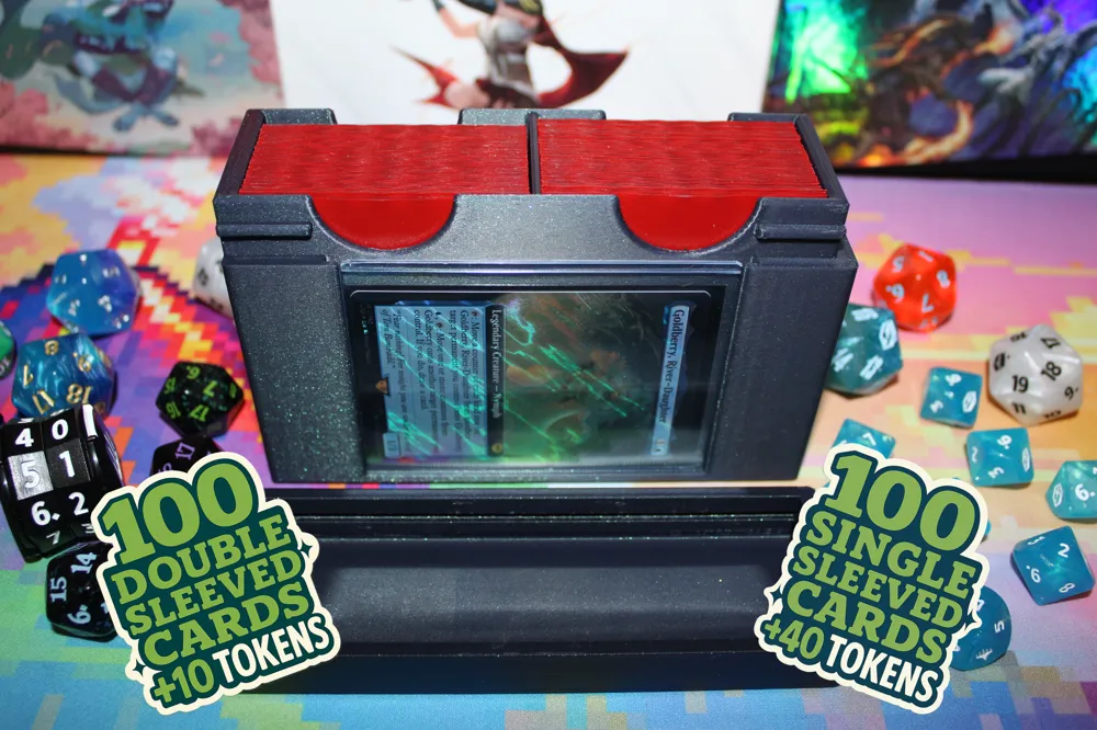oversized card sleeve Caratex TCG Deck Box 133+ – PayaShell
