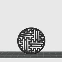 万字纹蒙芯