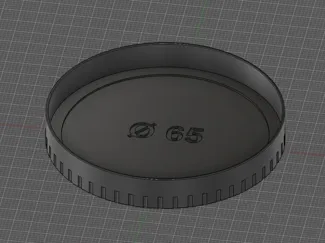 Lens cap (parametric)