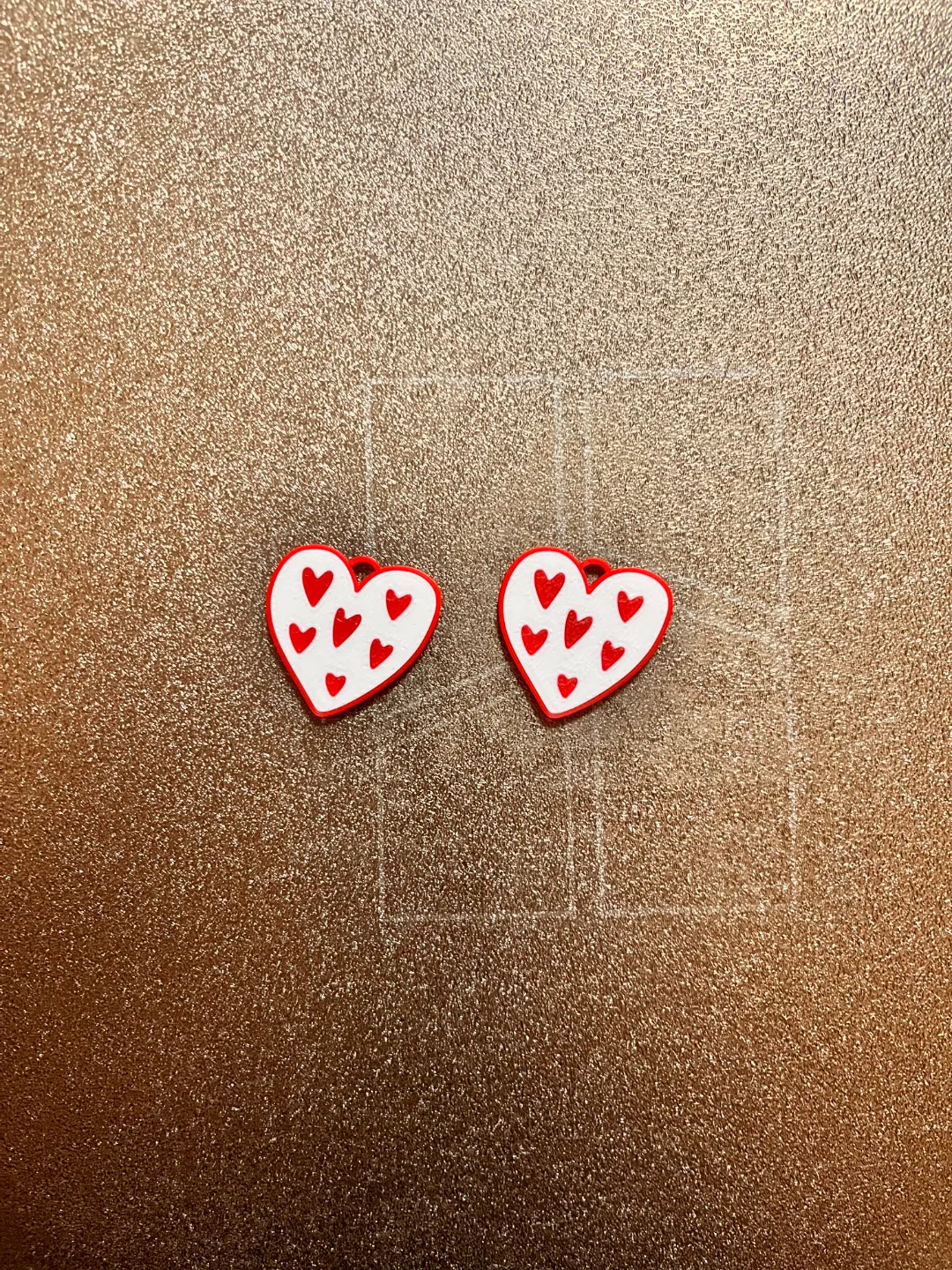 Pendientes Corazon de corazones view 2