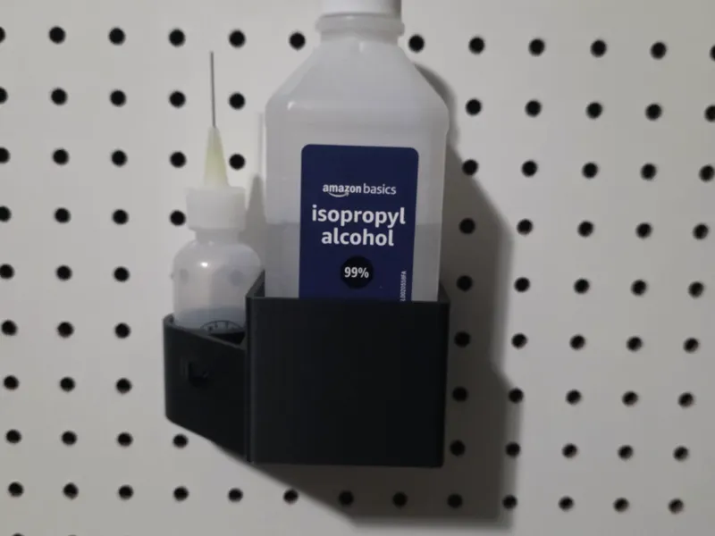 ISO Alcohol Pegboard Caddy