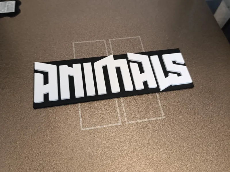 Cyberpunk 2077 Animals Gang Logo Sign