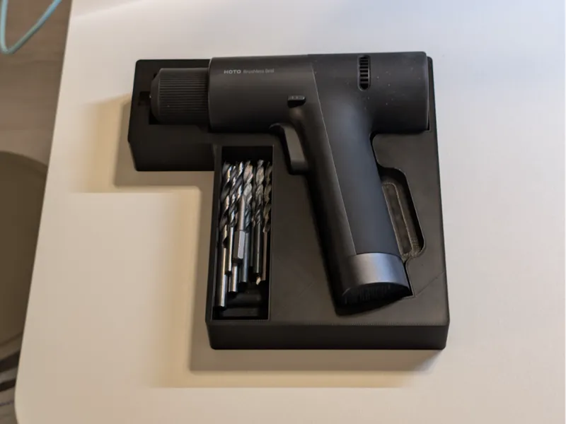 HOTO 12v Brushless Drill Organizer (No Gridfinity)