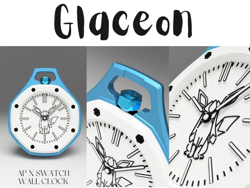GLACEON - Wall Clock