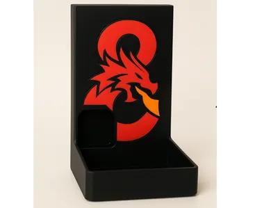 D&D Mini Foldable Dice Tower