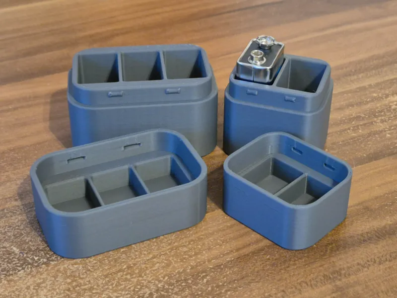 Case for 1, 2 or 3  9V batteries