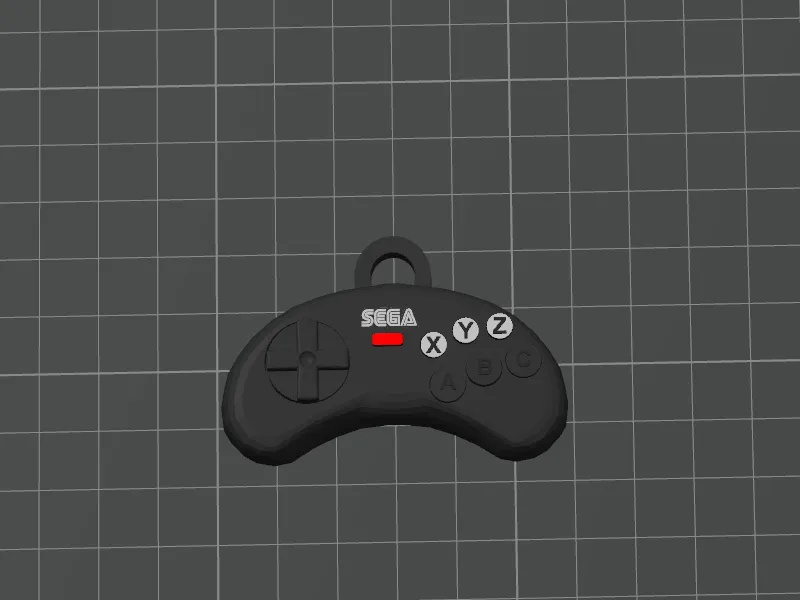Llavero mando Sega Mega Drive 