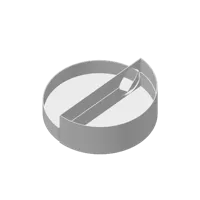 0.2mm layer, 4 walls, 45% infill, No Top/Bottom Layers