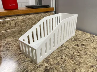 2 Piece Kitchen Cabinet or Desk Organizer