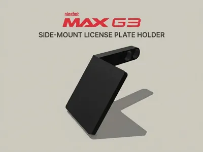 Max G3 Side License Plate holder