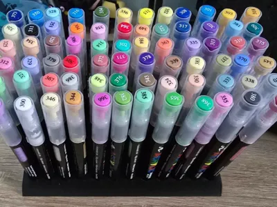 Acrylic marker stand 12-288 AliExpress brush 