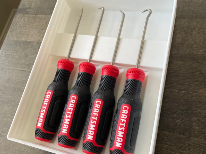 Gridfinity Tray for Craftsman Precision Pick Set