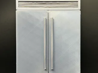 Modern Refrigerator 1:12 Scale