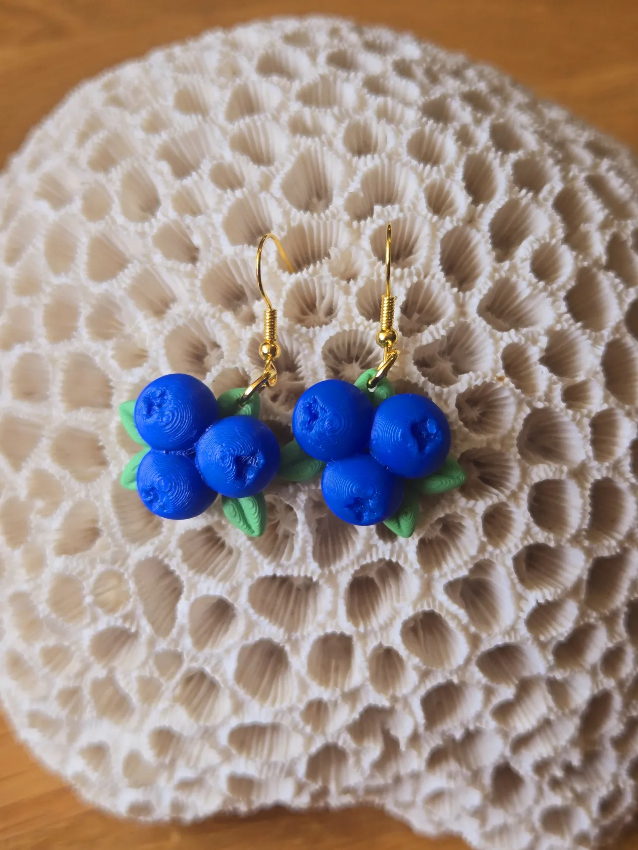 Boucles d'oreilles “Myrtilles” view 3