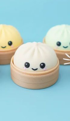 Miniatura 3 do modelo 3D Mini Dumpling Clicker Fidget Toy
