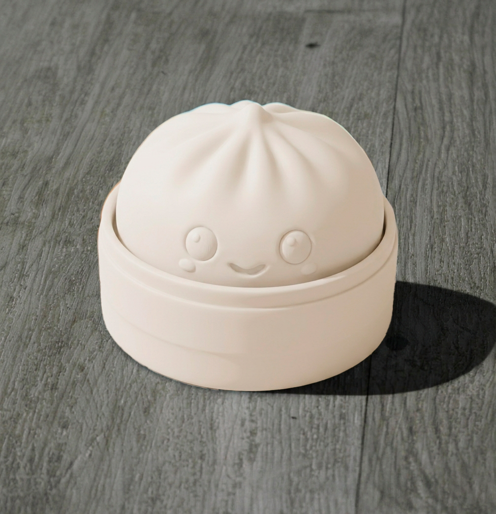 Miniatura 4 do modelo 3D Mini Dumpling Clicker Fidget Toy